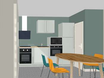 Vente maison 3 pièces