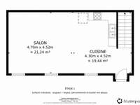Vente maison 3 pièces Vente maison 3 pièces