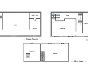 Vente maison 3 pièces Vente maison 3 pièces