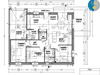 Vente maison 4 pièces