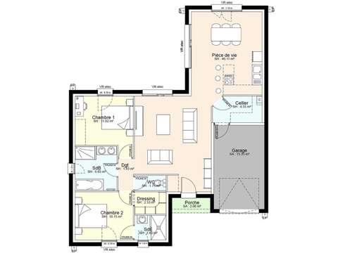 Vente maison 4 pièces