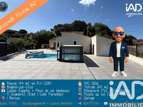 Vente maison 5 pièces Bagnols-sur-Cèze 30