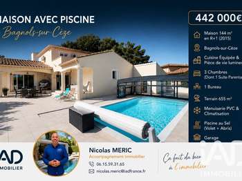 Vente Maison 3 chambresBagnols-sur-Cèze
