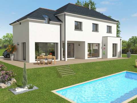 Vente maison 5 pièces Bais 35