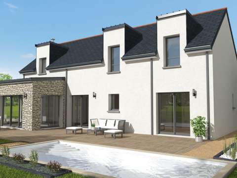 Vente maison 6 pièces Bais 35