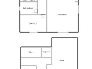 Vente maison 3 pièces