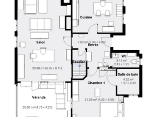 Vente maison 5 pièces