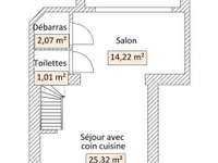 Vente maison 4 pièces