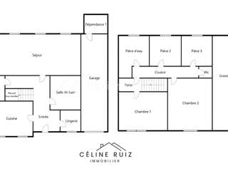 Vente maison 6 pièces