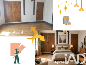 Vente Maison 4 chambresBeaulieu-lès-Loches