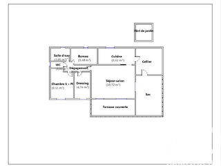 Vente maison 3 pièces