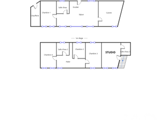 Vente maison 7 pièces Vente maison 7 pièces