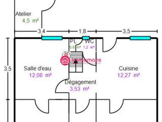 Vente maison 6 pièces Vente maison 6 pièces