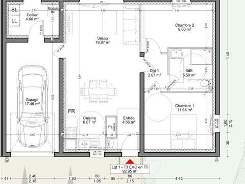Vente maison 3 pièces Vente maison 3 pièces