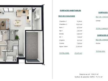 Vente maison 3 pièces Vente maison 3 pièces