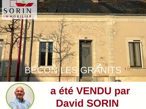 Vente maison 4 pièces Bécon-les-Granits 49