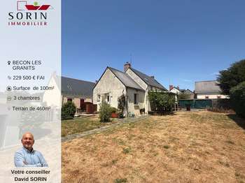 Vente Maison 3 chambresBécon-les-Granits