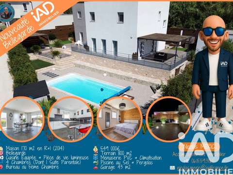Vente maison 7 pièces Bellegarde 30
