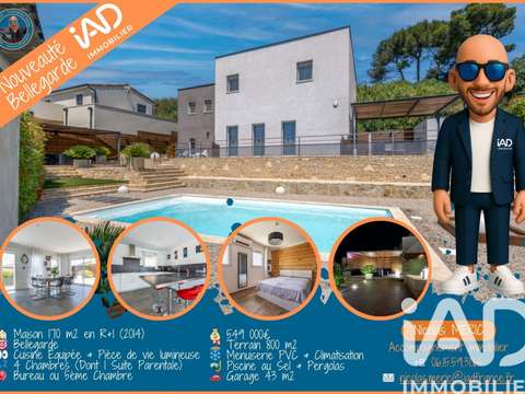 Vente maison 7 pièces Bellegarde 30