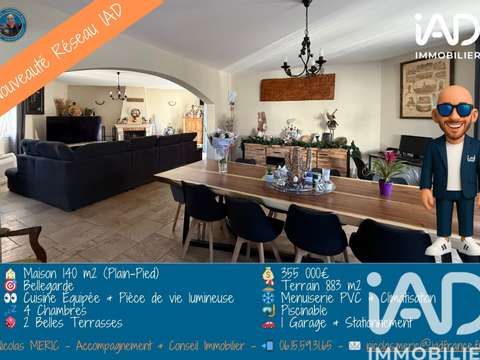 Vente maison 5 pièces Bellegarde 30