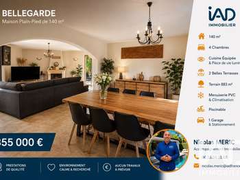 Vente maison 5 pièces Bellegarde 30