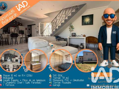Vente maison 4 pièces Bellegarde 30