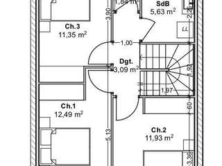 Vente maison 4 pièces
