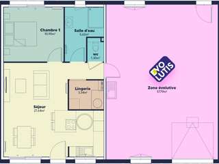 Vente maison 2 pièces Vente maison 2 pièces