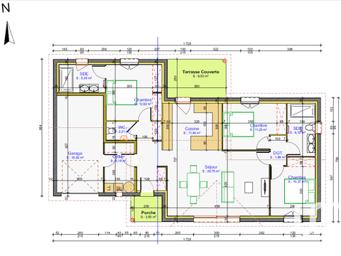 Vente maison 4 pièces
