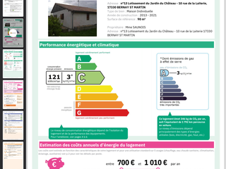 Vente maison 4 pièces