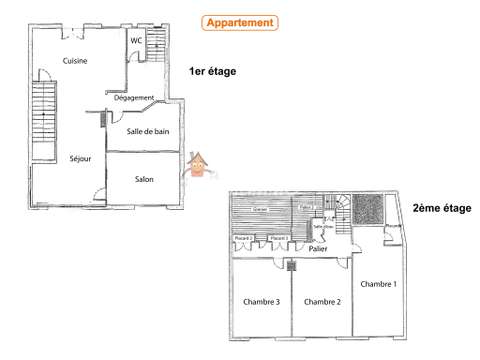 Vente maison 8 pièces