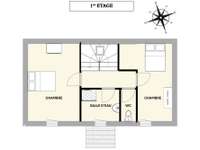 Vente maison 3 pièces Vente maison 3 pièces