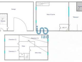 Vente maison 4 pièces