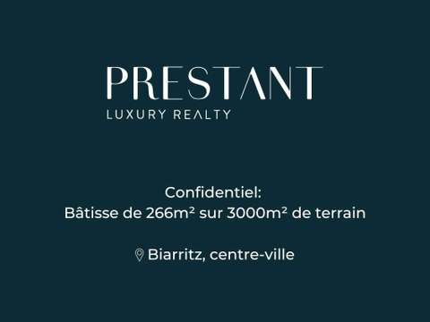 Vente maison 12 pièces Biarritz 64