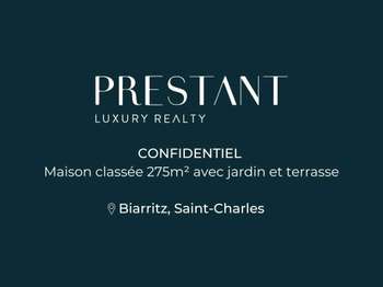 Vente maison 7 pièces Biarritz 64