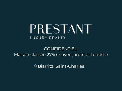 Vente maison 7 pièces Biarritz 64