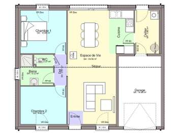 Vente maison 4 pièces