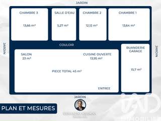 Vente maison 4 pièces
