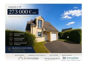 Vente Maison 3 chambresBlainville-sur-Orne