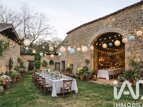 Vente maison 8 pièces Blasimon 33