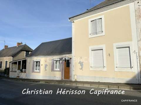 Vente maison 5 pièces Boëssé-le-Sec 72