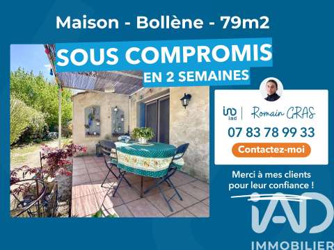 Vente maison 5 pièces Bollène 84