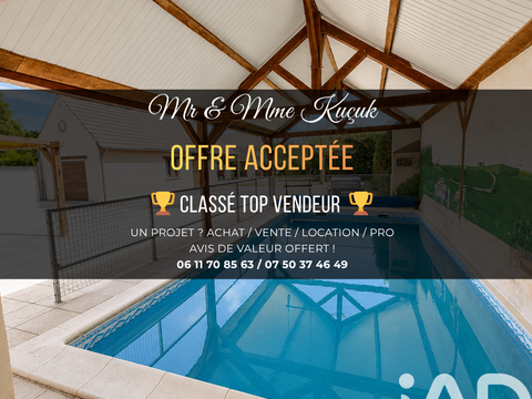 Vente maison 7 pièces Bonnée 45