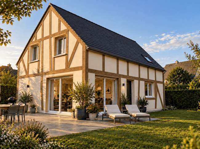 Maison 90 m² · à Bonneville-sur-Touques · 90 m² · 389 647 €