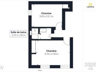 Vente maison 3 pièces