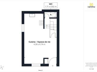 Vente maison 3 pièces