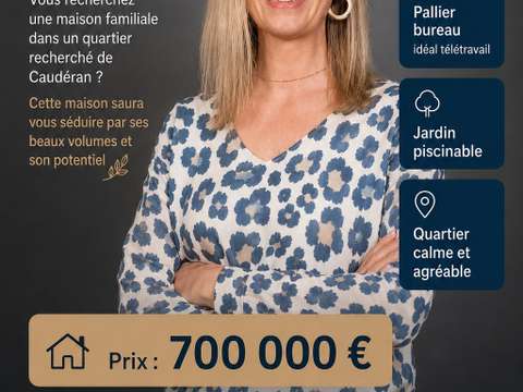 Vente maison 6 pièces Bordeaux 33