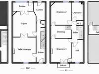 Vente maison 5 pièces