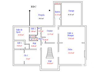 Vente maison 6 pièces