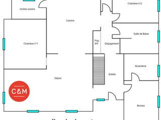 Vente maison 7 pièces Vente maison 7 pièces